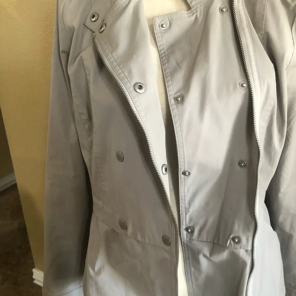 Armani Exchange double breasted blazer‎ jacket with zipper size large